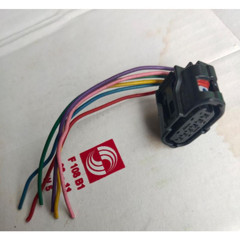Jual Soket socket konektor sensor motorik motor turbo charger pin 6 ...
