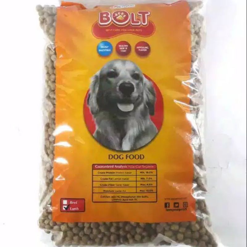 Jual BOLT dogfood | dogfood bolt | bolt dog food | Shopee Indonesia