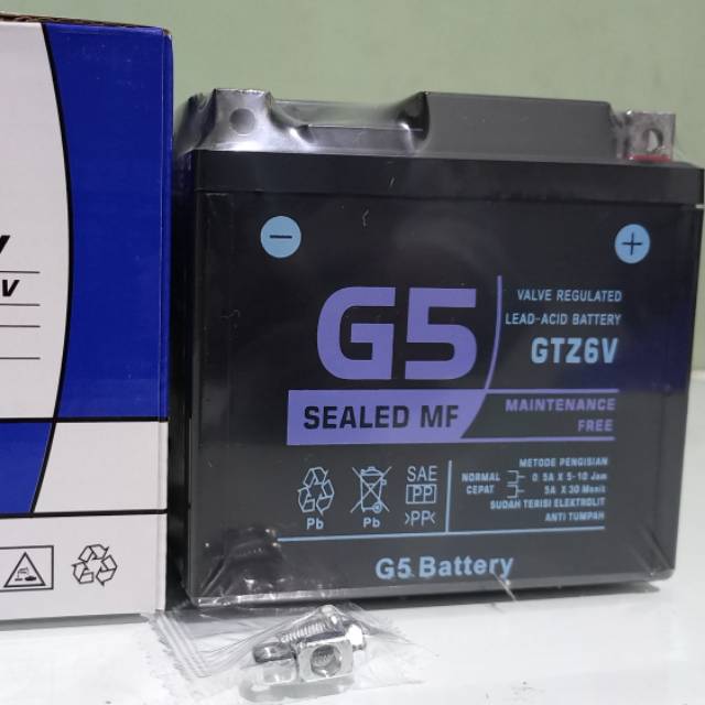Jual Aki motor satria fu 150,raider, gsx r150, gsx s150 gtz6v 12v