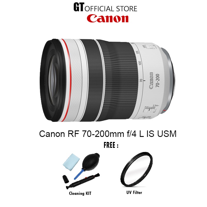Jual LENSA Canon RF 70-200mm f/4 L IS USM | Shopee Indonesia