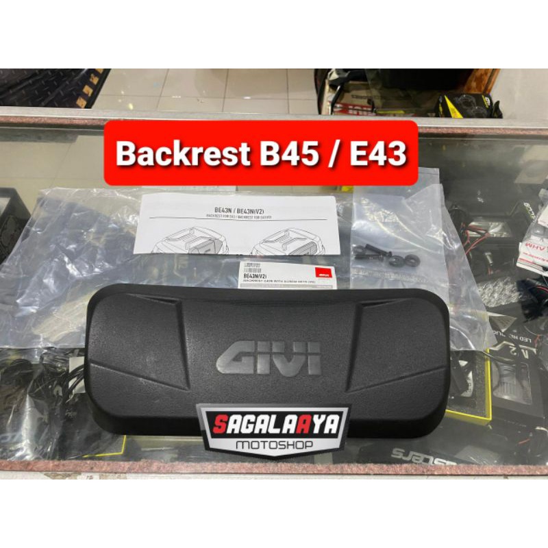 Jual Backrest busa sandaran box givi B45NM B45 E43 E43ntl e43adv back ...