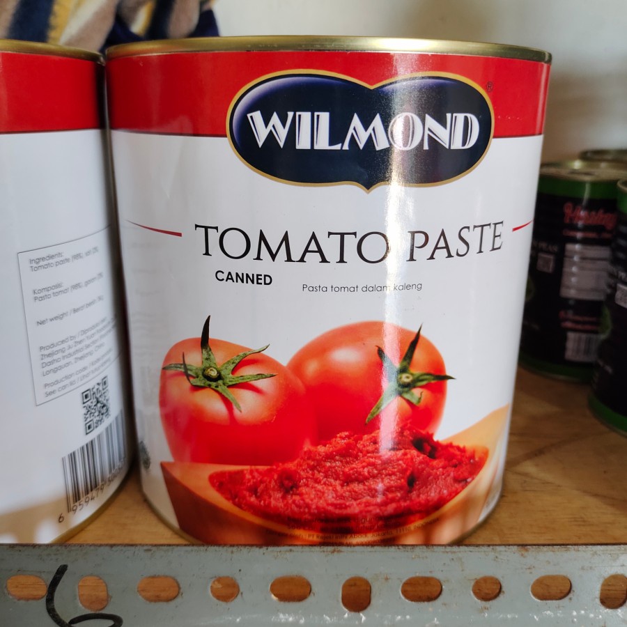 Jual Wilmond Tomato Paste Kg Paste Tomato Dalam Kaleng Shopee