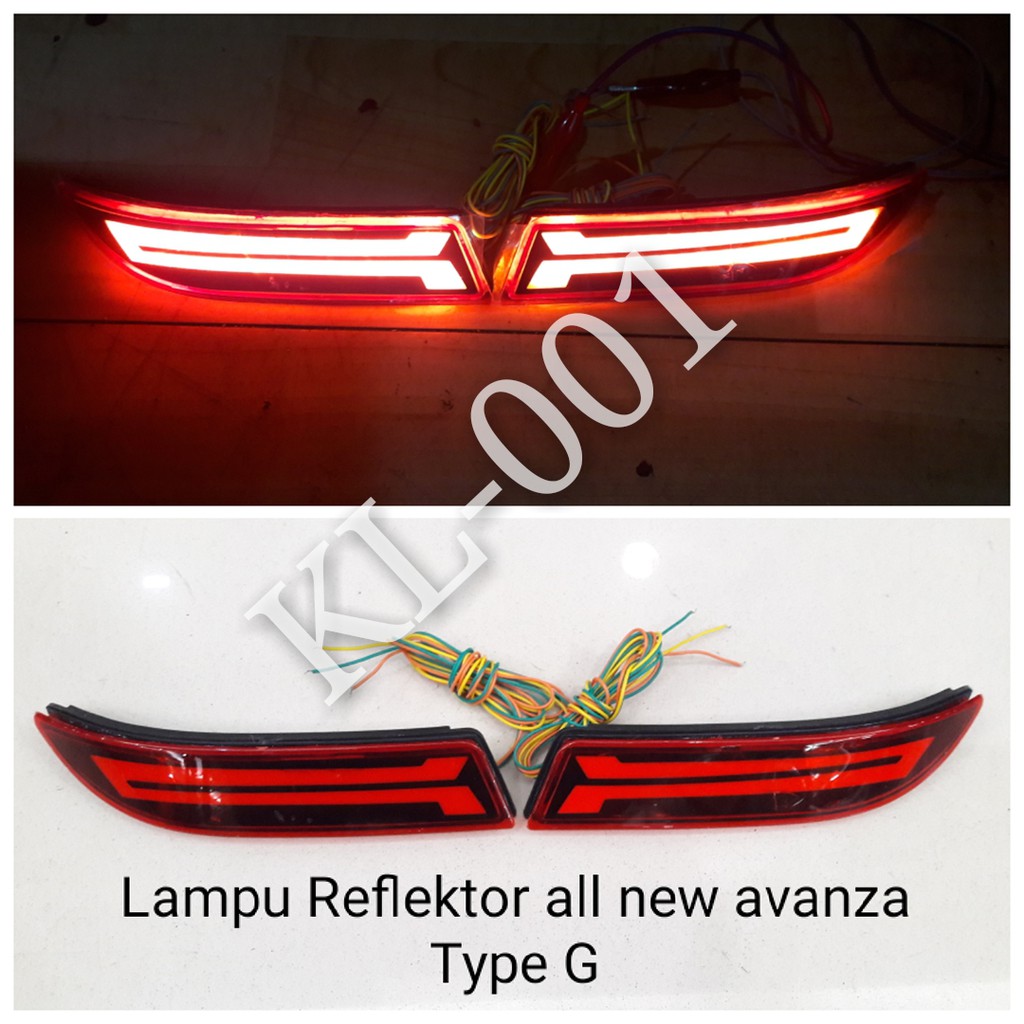 Jual Led Reflektor Bumper Lampu Mata Kucing Toyota All New Avanza Type