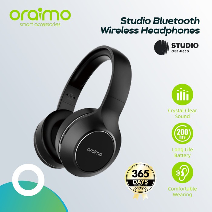 Jual Oraimo Studio Bluetooth Headphone OEB H66D Shopee Indonesia