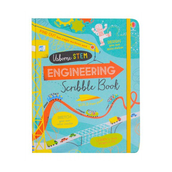 Jual Usborne - Engineering scribble book | Shopee Indonesia