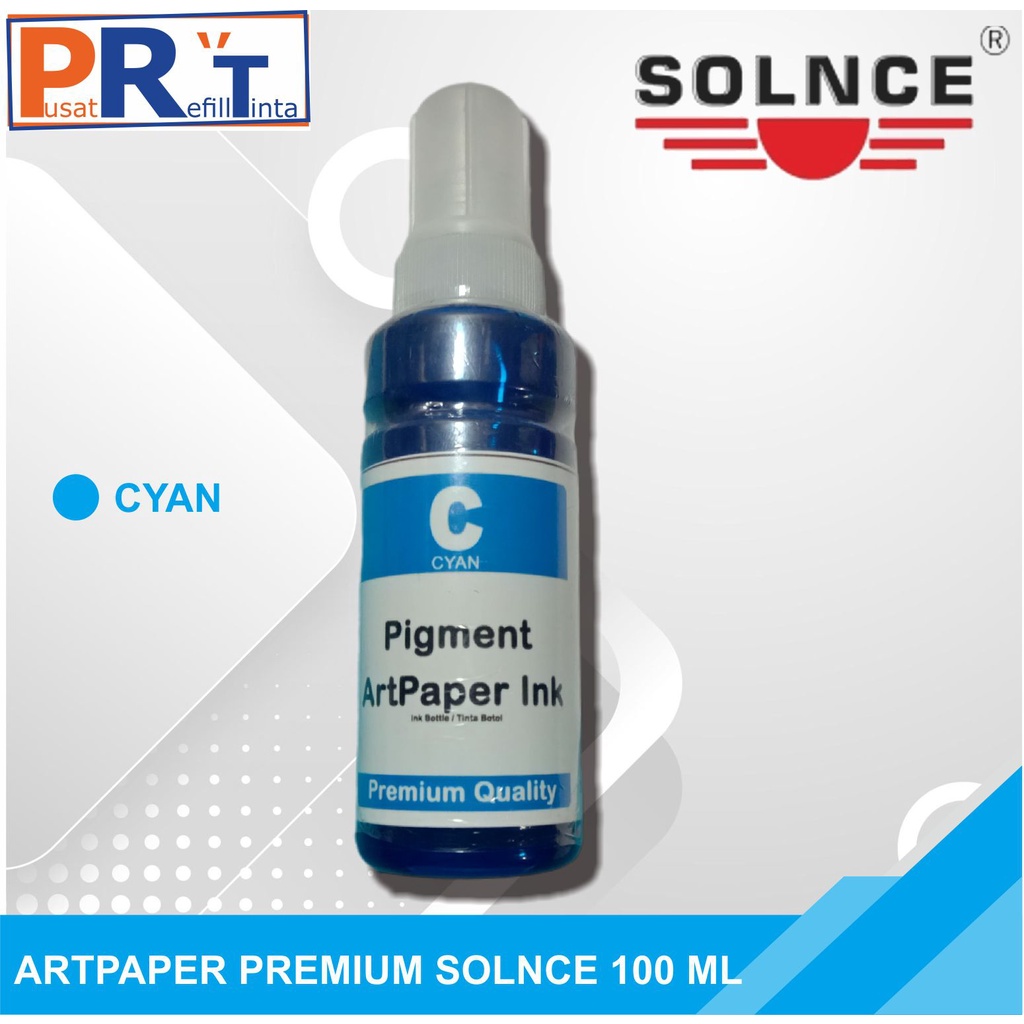Jual SOLNCE PIGMENT ARTPAPER PREMIUM 100 ML for Epson 664 003 001 ...