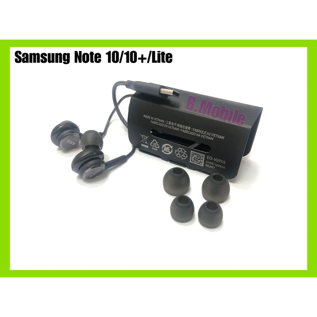 Galaxy note discount 10 lite earphones