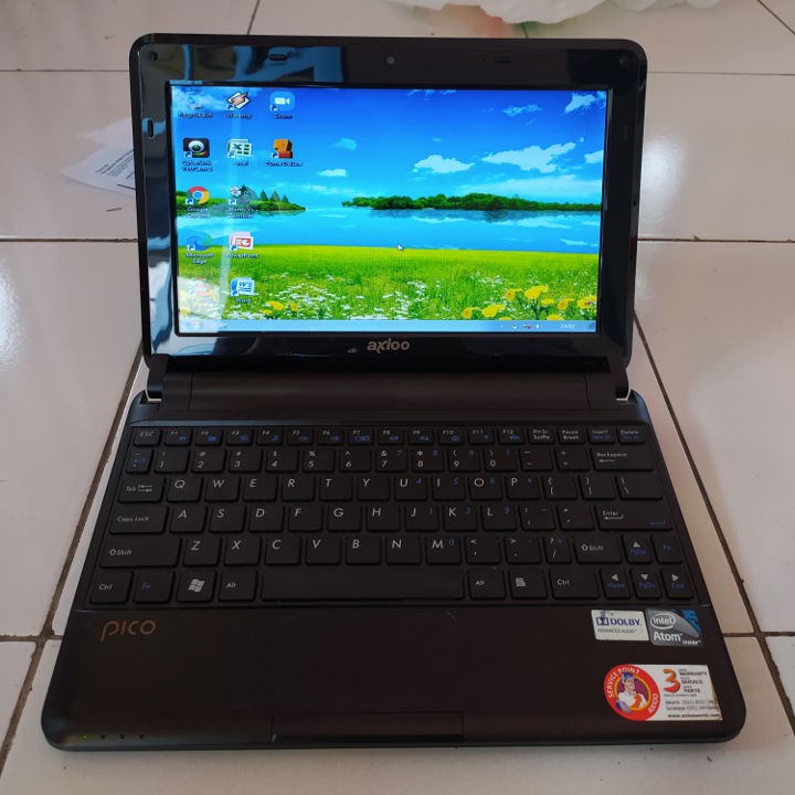 Jual Axioo Pico Cjm Warna Hitam Netbook Notebook Second Bekas Murah Ram