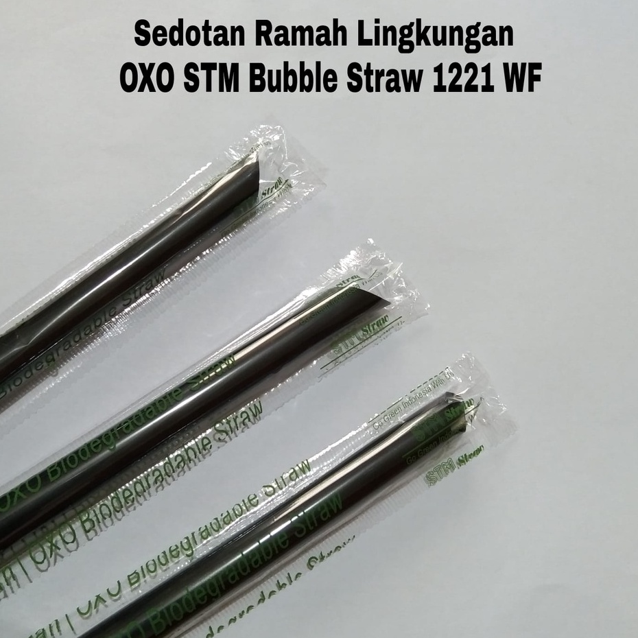 Jual Sedotan Ramah Lingkungan OXO biodegradable STM Bubble Straw 1221 ...
