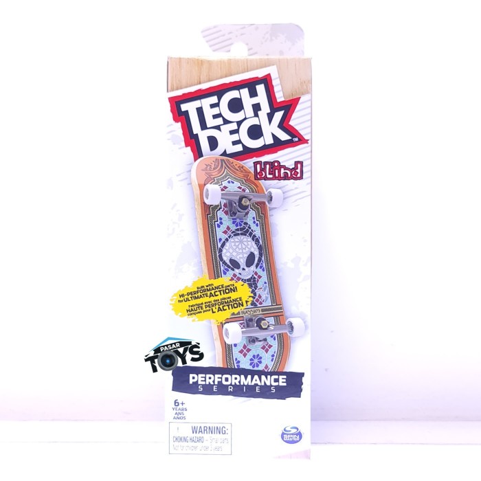 Jual TECH DECK Blind Performance Series Fingerboards Real Wood Shopee