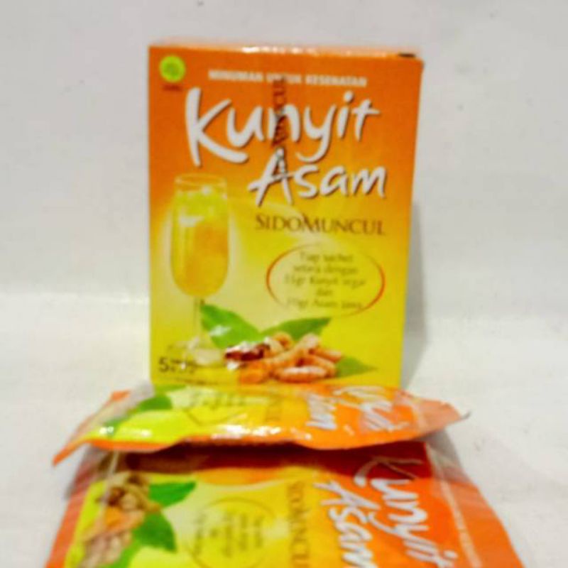 Jual Kunyit asam sido muncul 1box | Shopee Indonesia