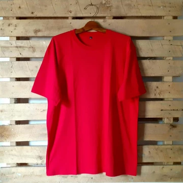 Kaos Polos Katun Kombed 24s Reaktif Premium Bahan Knitto Size XXL XXXl XXXXL Dan 5xl Pendek