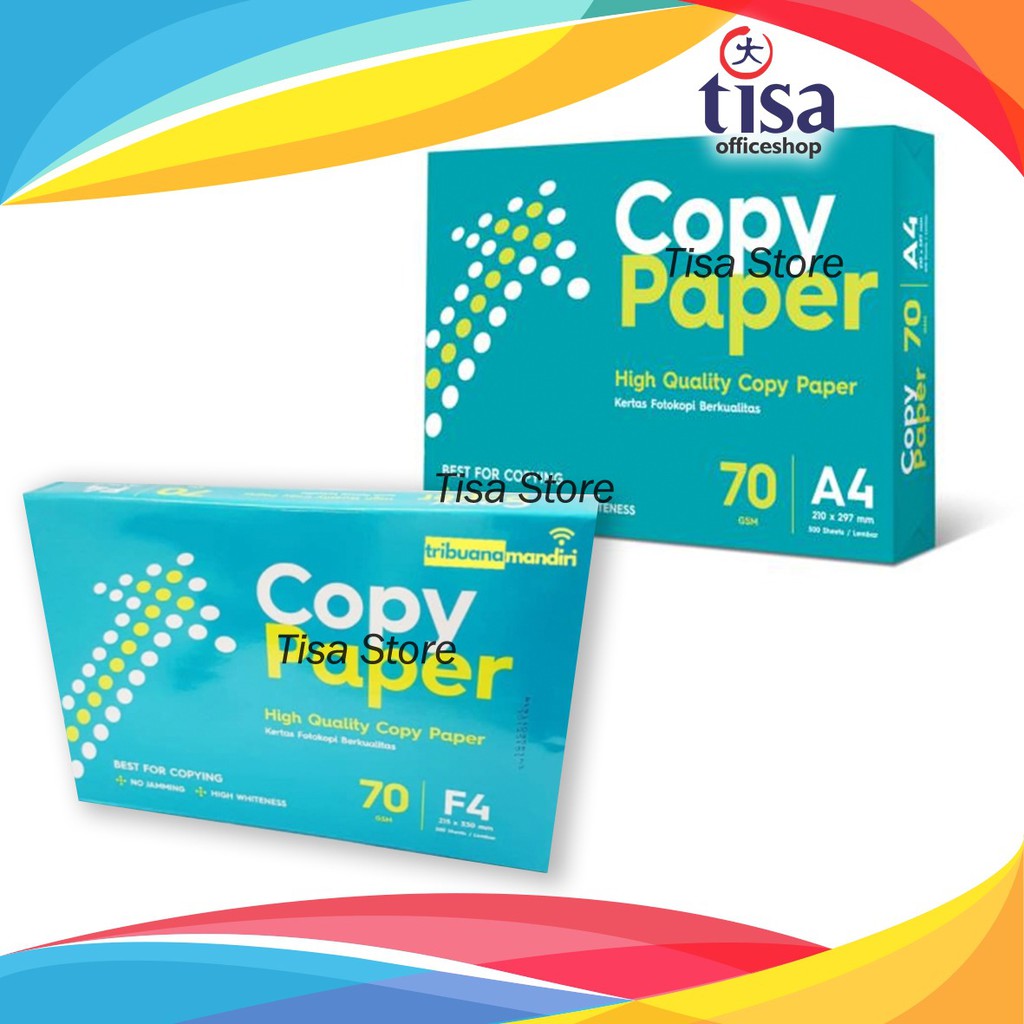 Jual Kertas Copy Paper 75gsm A4/F4 | Shopee Indonesia