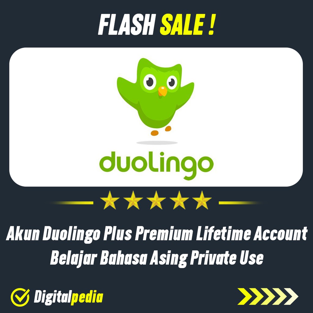 Jual Akun Duolingo Plus Premium Account - Belajar Bahasa Asing Private ...