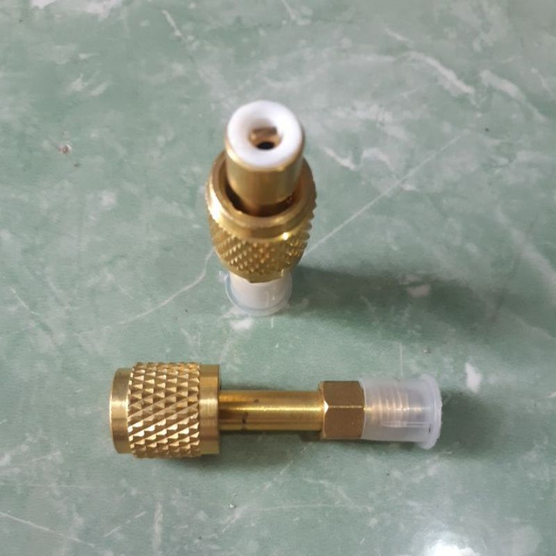 Jual adaptor nepel R32 R410 sambungan pakai selang R22 | Shopee Indonesia