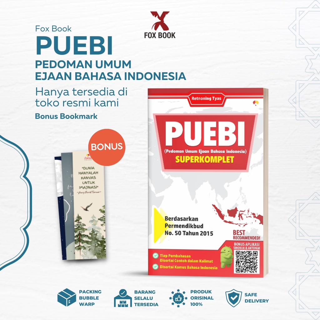 Jual Belajar Ejaan Bahasa Indonesia : PUEBI | Shopee Indonesia