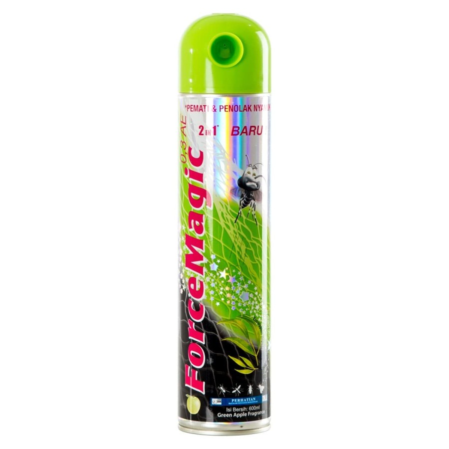 Jual FORCE MAGIC 2 IN 1 GREEN APPLE 600 ML | Shopee Indonesia