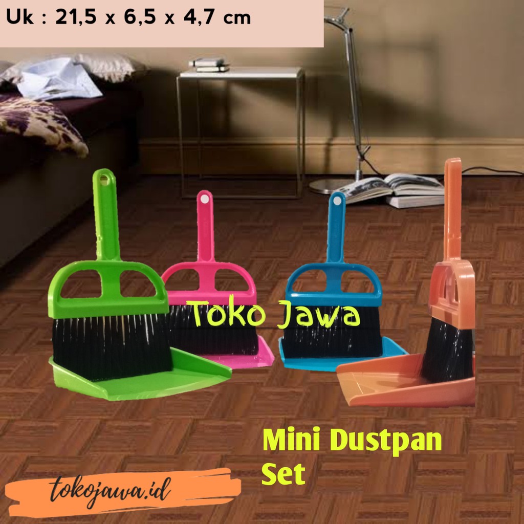 Jual Sapu Meja Sapu Meja Mini Dustpan Set Sapu Lion Star Serok Sapu