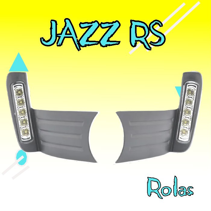 Jual honda Jazz RS ge8 2011 2012 2013 drl led FOGLAMP lampu kabut fog