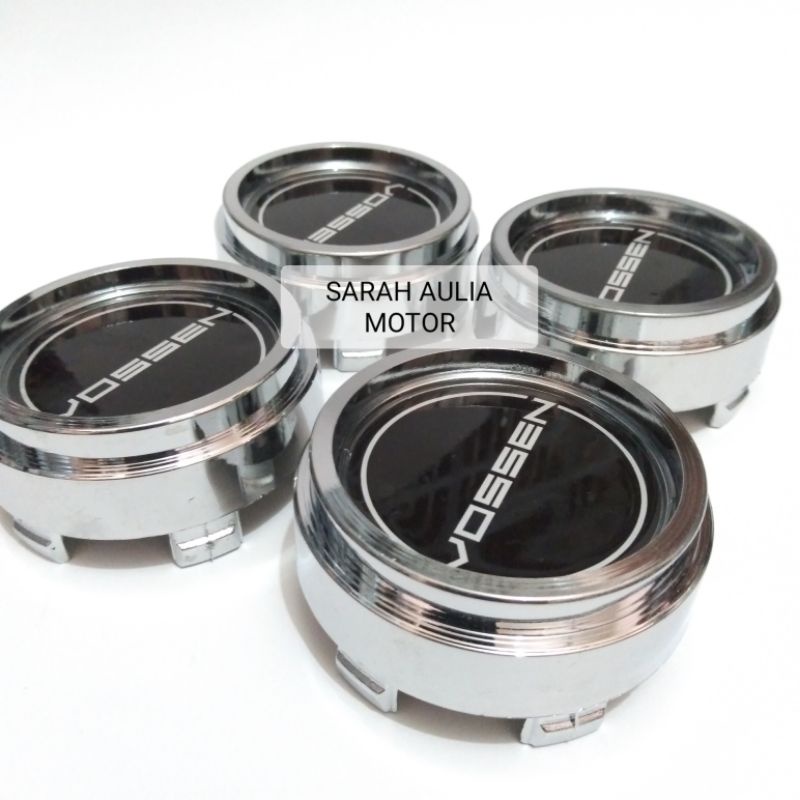 Jual dop roda racing tutup velg racing VOSSEN chrome | Shopee Indonesia