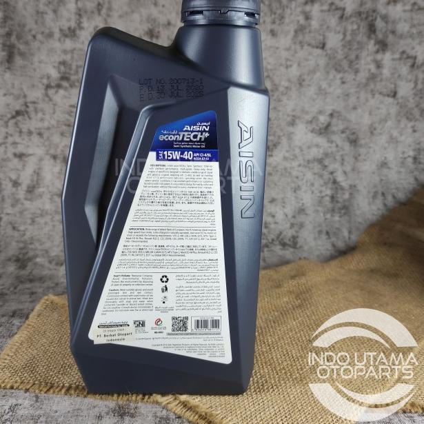 Jual Oli Aisin Semi Synthetic Cl-4/SL 15W-40 1 Ltr (Diesel) | Shopee ...