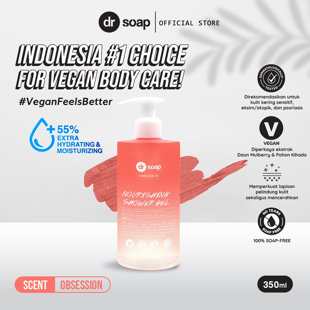 Jual dr soap Nourishing Shower Gel (Obsessions) 350ml Sabun Mandi