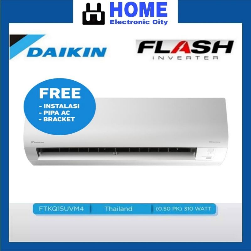 Jual Daikin Ac Pk Ftkq Uvm R Inverter Thailand Free Instalasi Material Garansi Resmi