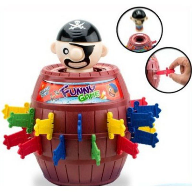 Jual Mainan Jumping PIrate Game Pirates No.5858A | Shopee Indonesia