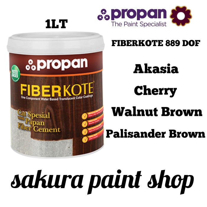 Jual Propan Fiberkote Doff Cat Papan Fiber Cement Kg Shopee Indonesia