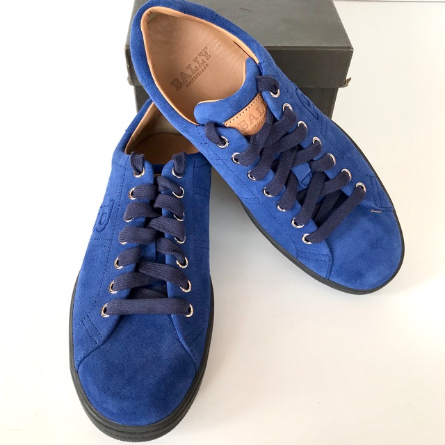 Bally suede sneakers deals