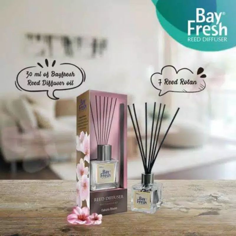 Jual Bayfresh Reed Diffuser Regular Sakura Bloom 30ml | Shopee Indonesia