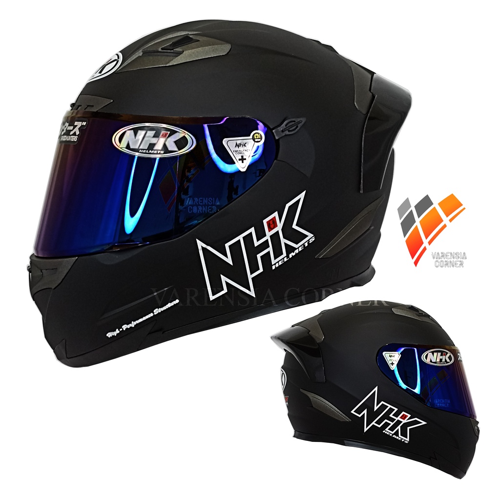 Helm nhk store hitam full face