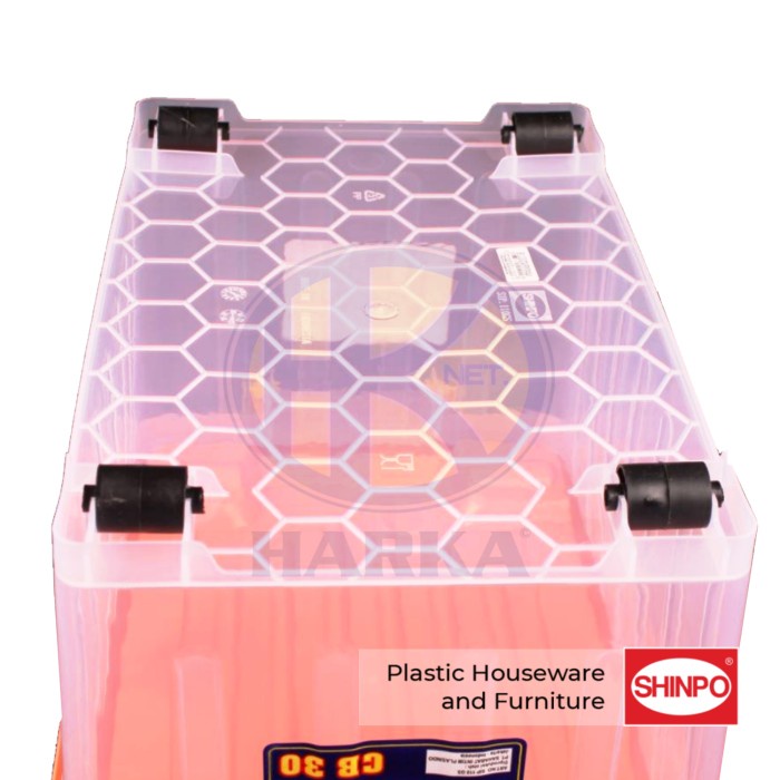 Jual SPARK CONTAINER BOX (Boks Plastik) 30 LITER | Kotak Mainan Beroda ...