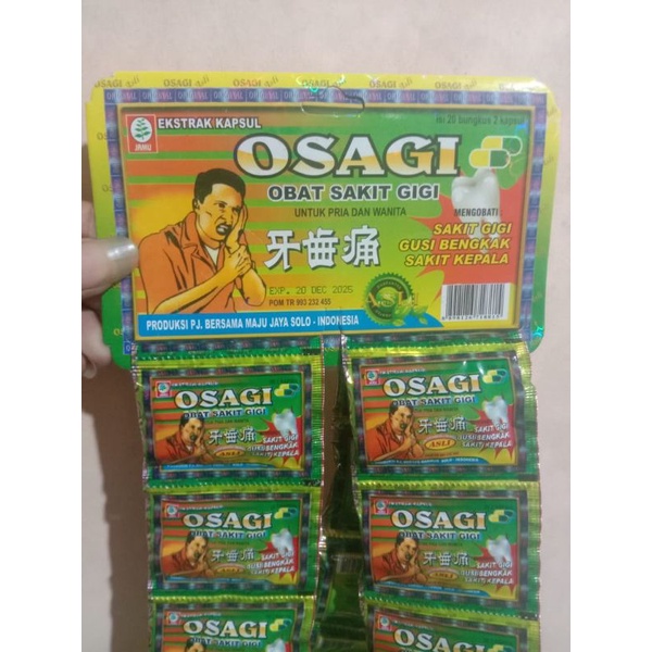 Jual Osagi Obat Sakit Gigi Original Shopee Indonesia