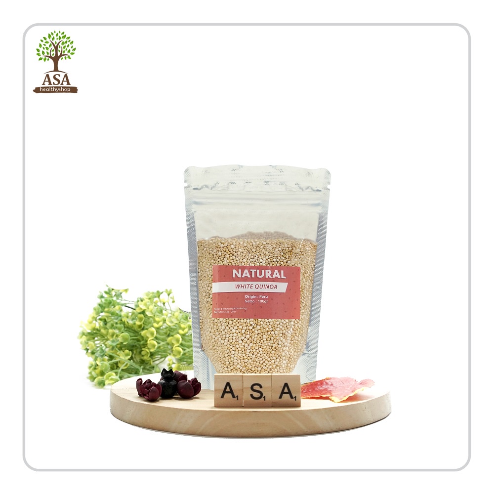 Jual Natural White Quinoa 100 gram | Shopee Indonesia