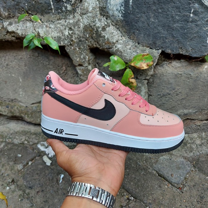 Jual Asli Sepatu Air Force 1 Low Peach Pack Pink Quartz Original Murah Sport Running Shopee Indonesia