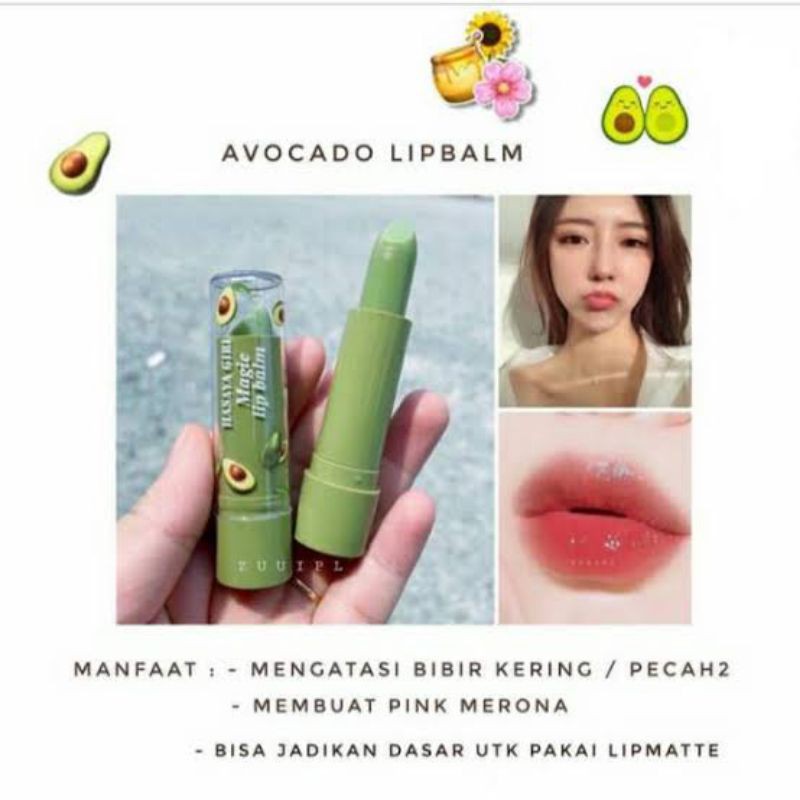 Jual Hasaya Girl Magic Lip Balm Moist Soft Avocado Shopee Indonesia