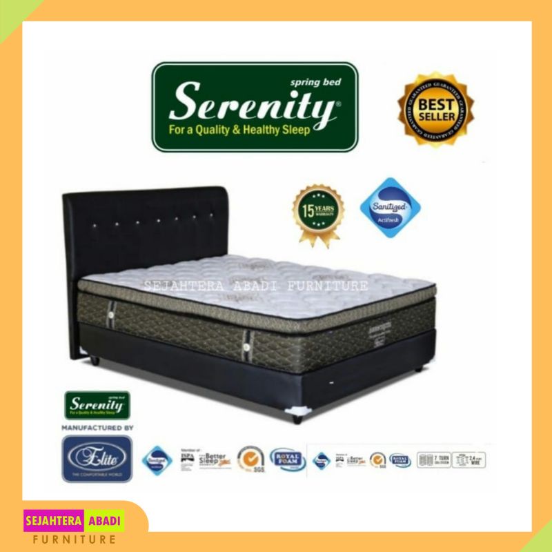 Jual harga springbed elite serenity 180x200 Harga Terbaik & Termurah ...