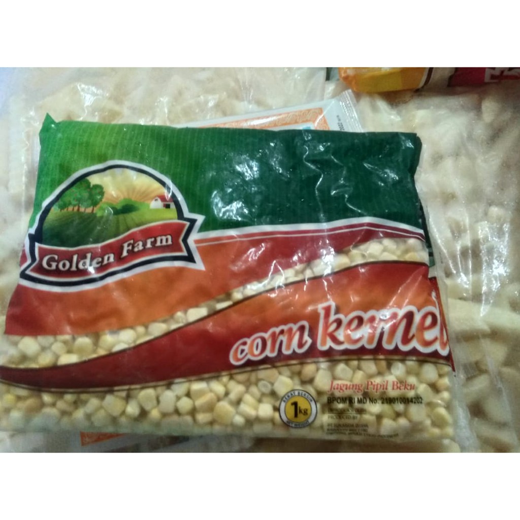 Jual Golden Farm Corn Kernel Jagung Beku 1kg Shopee Indonesia 8608