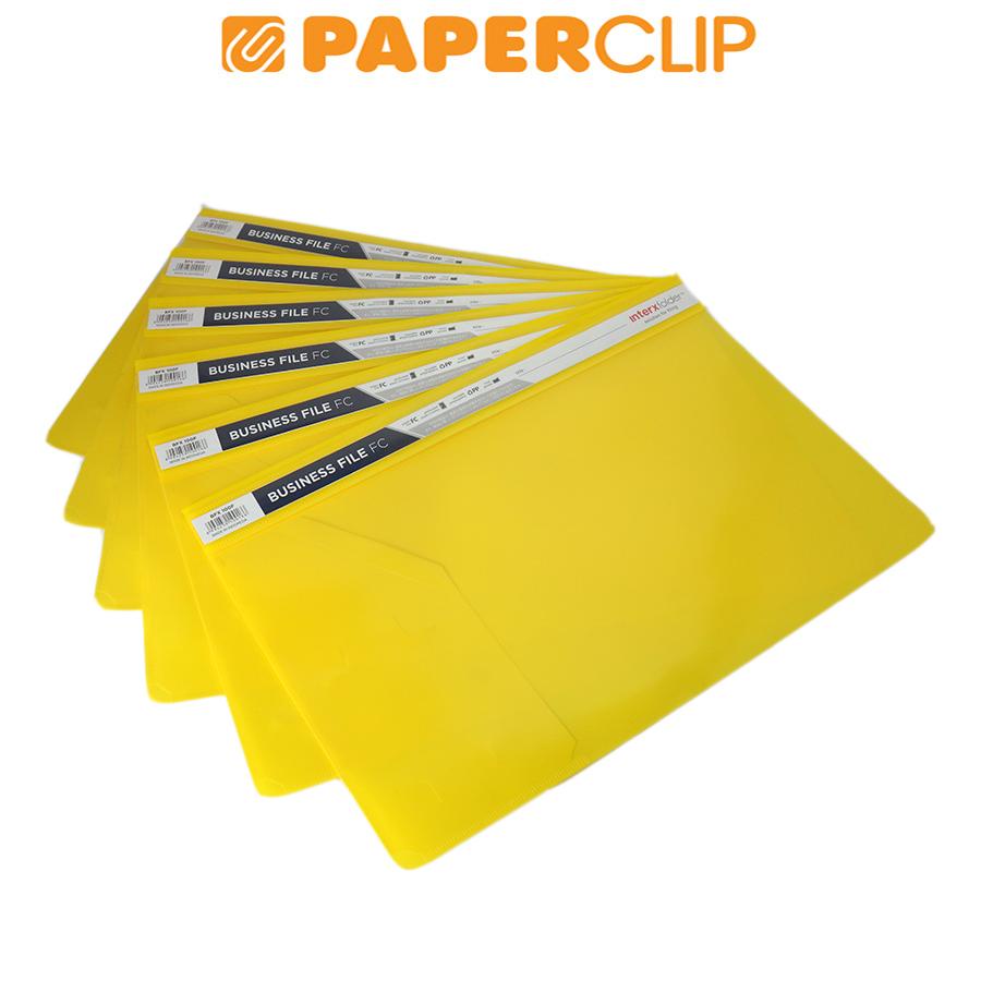 Jual MAP / BUSINESS FILE INTERX BFX100F ISI 6 FC YELLOW | Shopee Indonesia