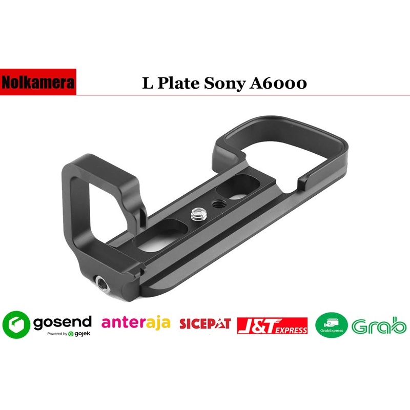 Jual Quick Release QR Vertical L Plate For Sony Alpha A6000 A6K