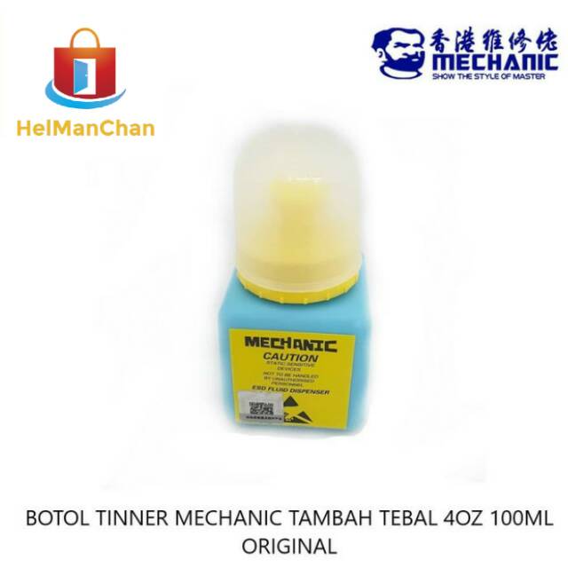 Jual BOTOL TINNER MECHANIC TAMBAH TEBAL 4OZ 100ML ORIGINAL 71646 ...