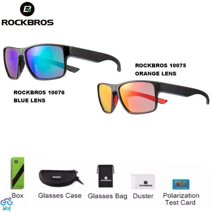 Jual ROCKBROS 10075 10076 Kacamata Seped Motor Sport Glasses Polarized ...