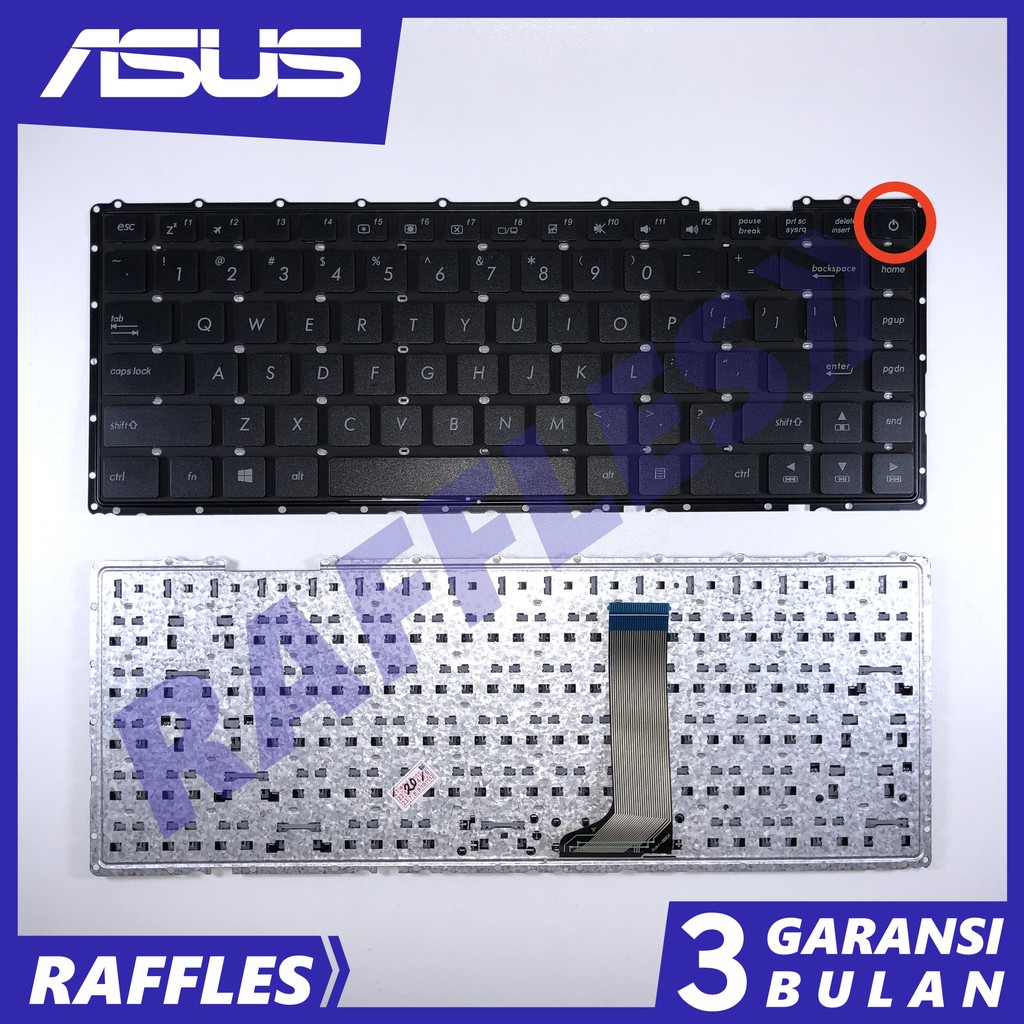 Jual Keyboard Asus Vivobook A442 A442U A442UQ A442UR A442UV | Shopee ...