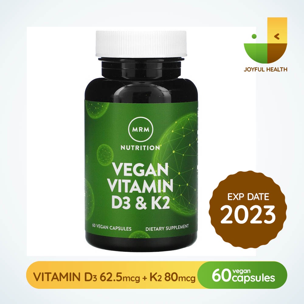 Jual MRM Vegan Vitamin D3 K2 60 Vegan Capsules Shopee Indonesia