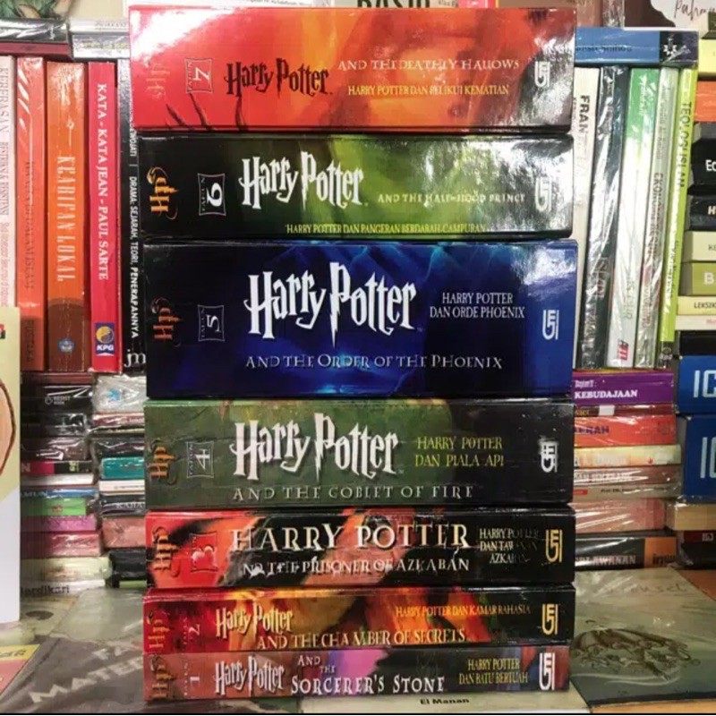 Jual Paket Buku Harry Potter Series 1-7 Limited Edition | Shopee Indonesia