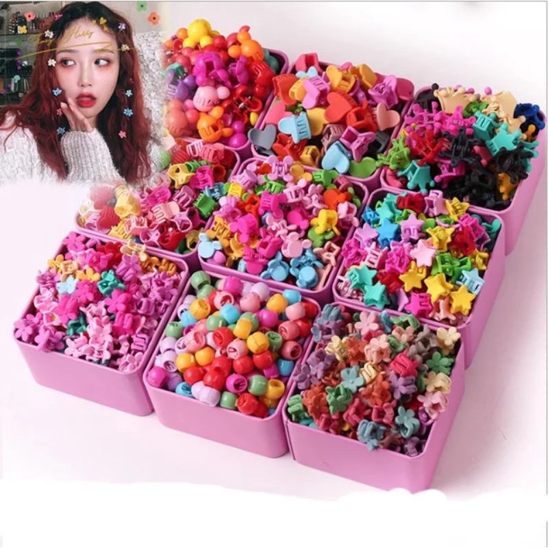 Jual 12pcs!! Jepitan Poni Cute - Jepit Rambut Mini - Jepit Rambut Anak ...