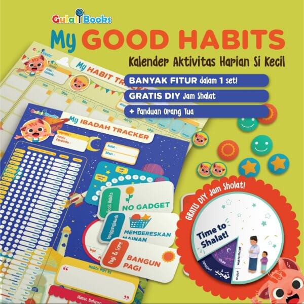 Jual Kalender Aktivitas Anak / Gulali Books / My Good Habits | Shopee ...