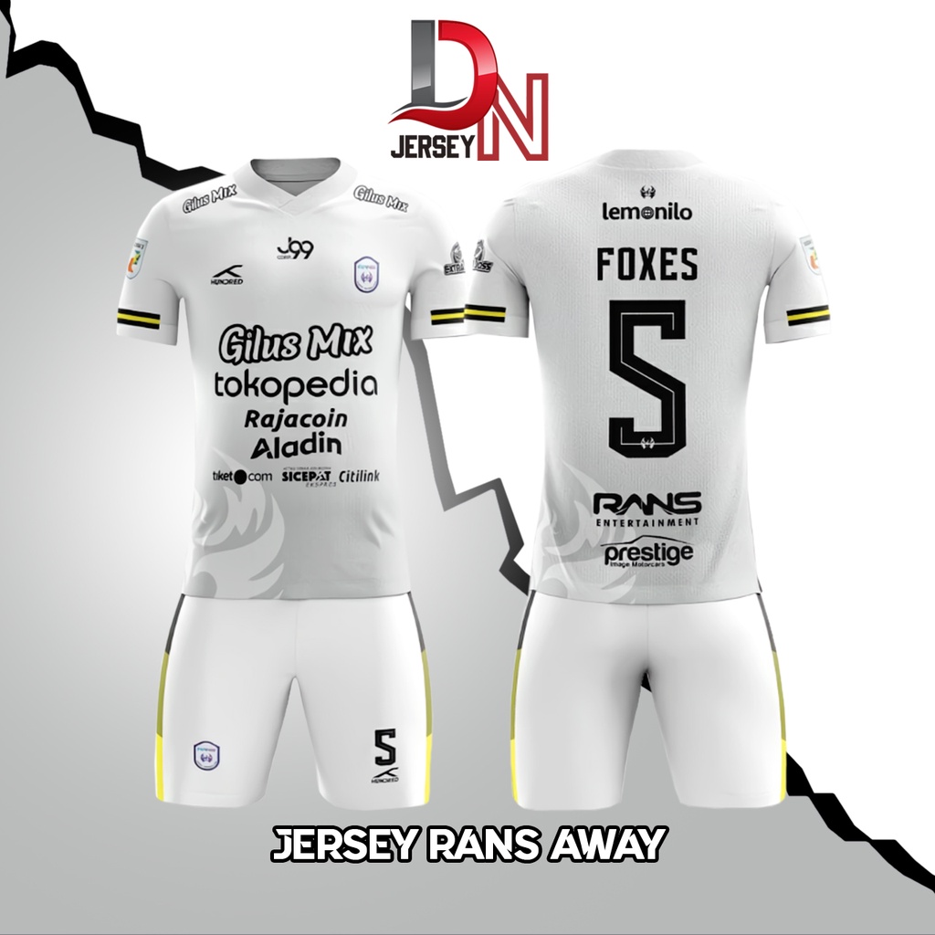 Jual JERSEY RANS CILEGON FC 1 STEL MUSIM 2021 2022 HOME AWAY (FREE ...