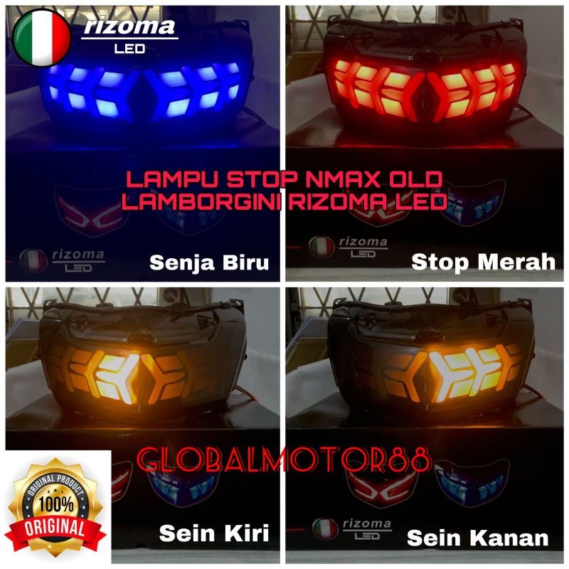 Jual Lampu Belakang Lampu Stoplamp Yamaha Nmax Old Model Lamborgini
